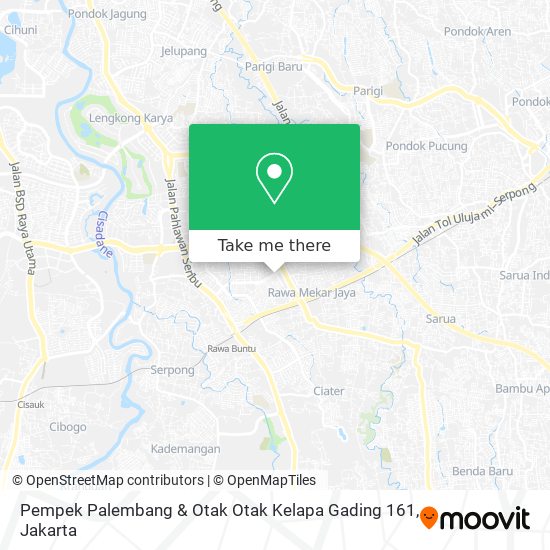 Pempek Palembang & Otak Otak Kelapa Gading 161 map