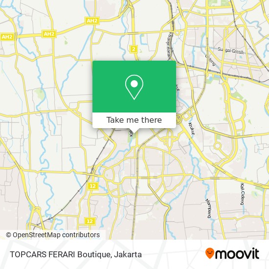 TOPCARS FERARI Boutique map