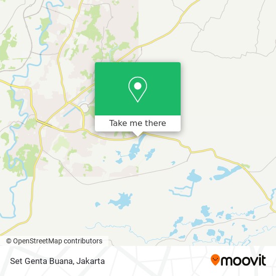 Set Genta Buana map