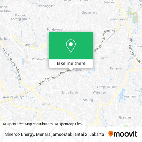Sinerco Energy, Menara jamsostek lantai 2 map