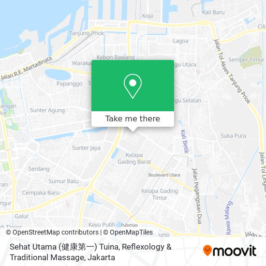 Sehat Utama (健康第一) Tuina, Reflexology & Traditional Massage map