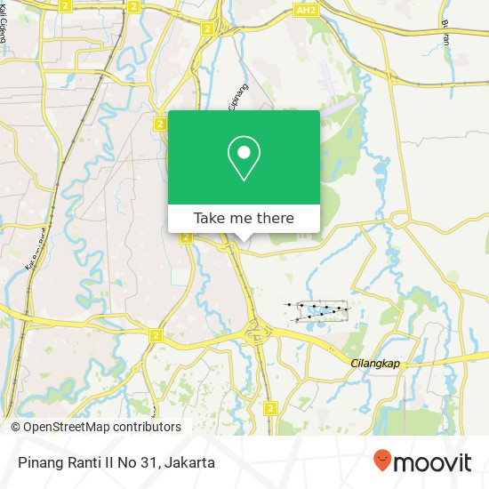 Pinang Ranti II No 31 map