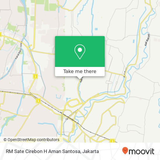 RM Sate Cirebon H Aman Santosa map