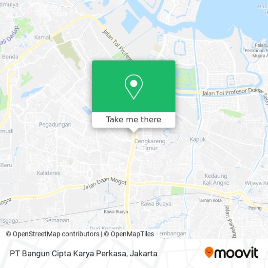 PT Bangun Cipta Karya Perkasa map