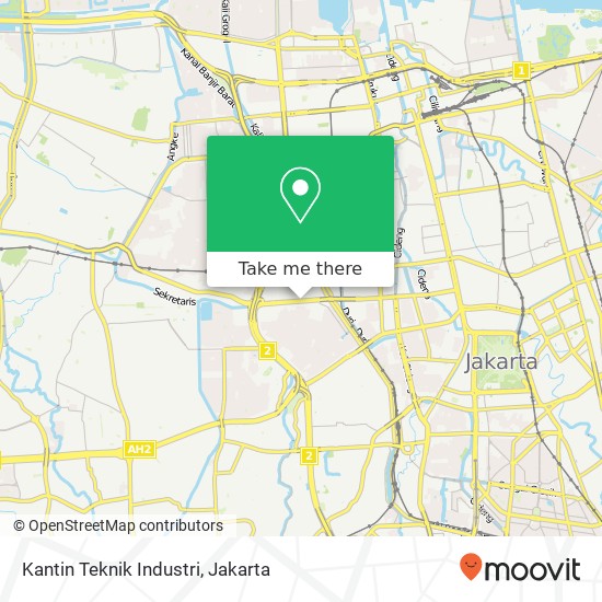 Kantin Teknik Industri map