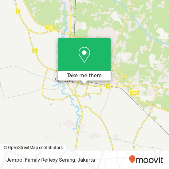 Jempol Family Reflexy Serang map