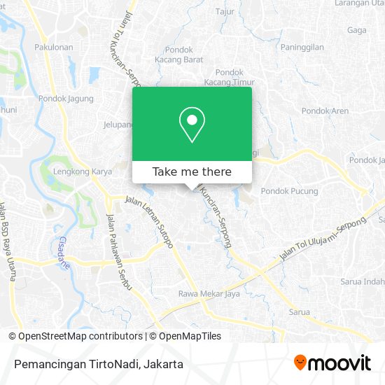 Pemancingan TirtoNadi map