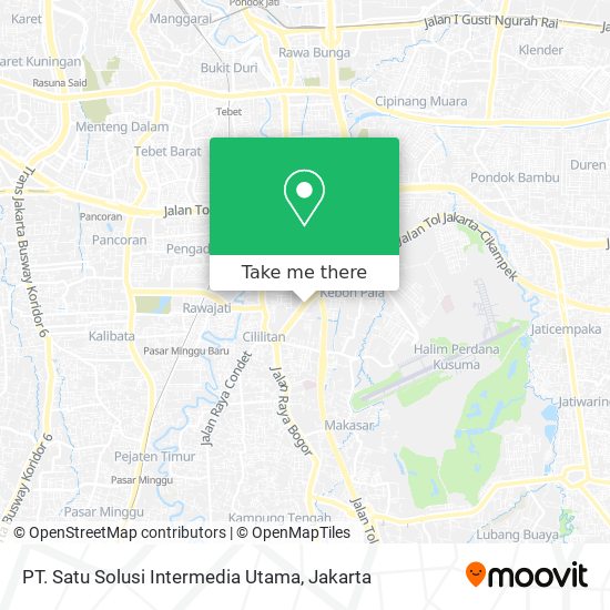 PT. Satu Solusi Intermedia Utama map