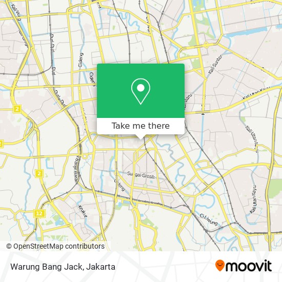 Warung Bang Jack map