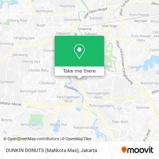 DUNKIN DONUTS (Mahkota Mas) map