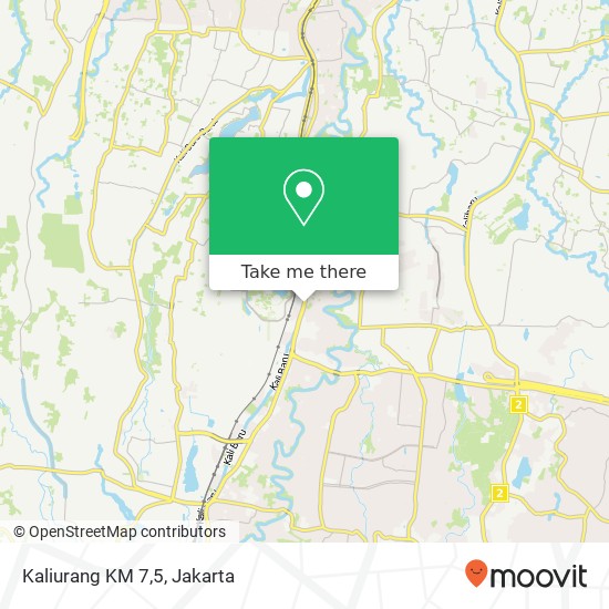 Kaliurang KM 7,5 map