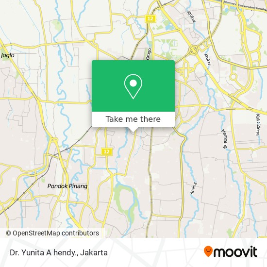 Dr. Yunita A hendy. map