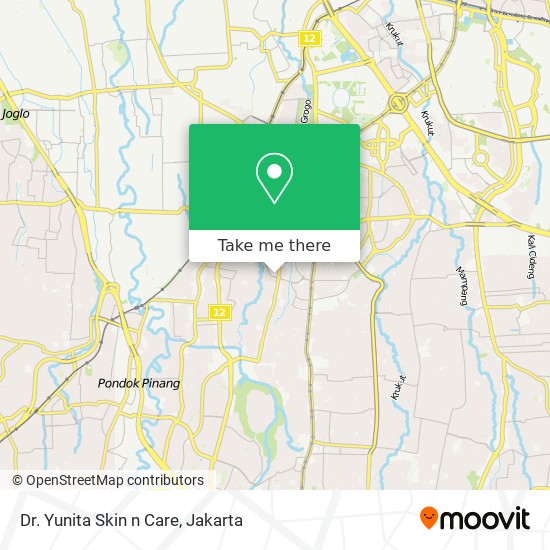 Dr. Yunita Skin n Care map