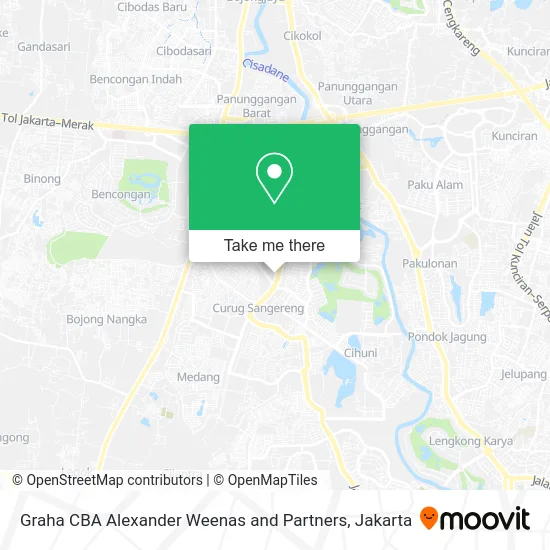 Graha CBA Alexander Weenas and Partners map