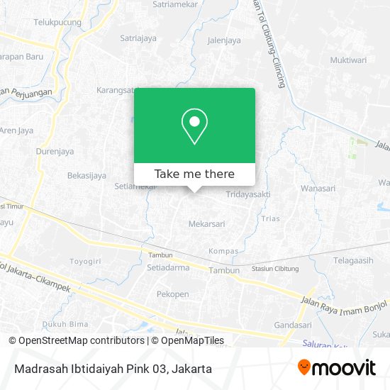 Madrasah Ibtidaiyah Pink 03 map