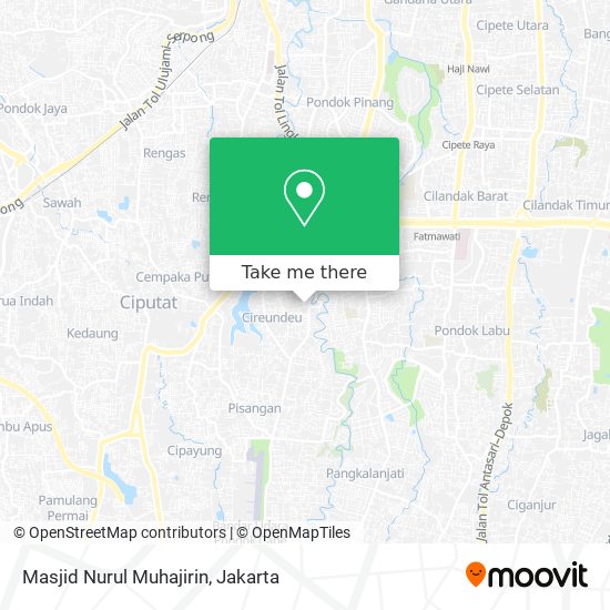 Masjid Nurul Muhajirin map
