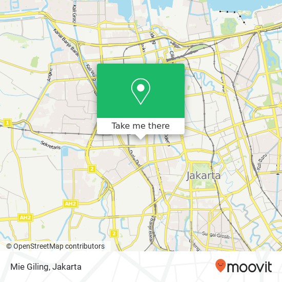 Mie Giling map