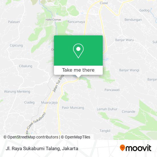 Jl. Raya Sukabumi Talang map