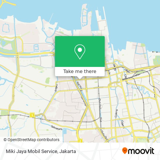 Miki Jaya Mobil Service map