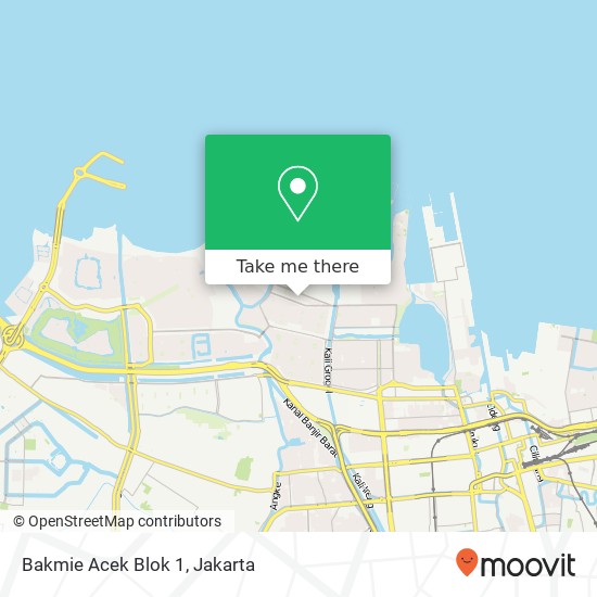 Bakmie Acek Blok 1 map