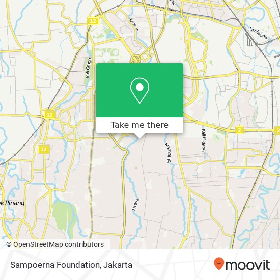 Sampoerna Foundation map