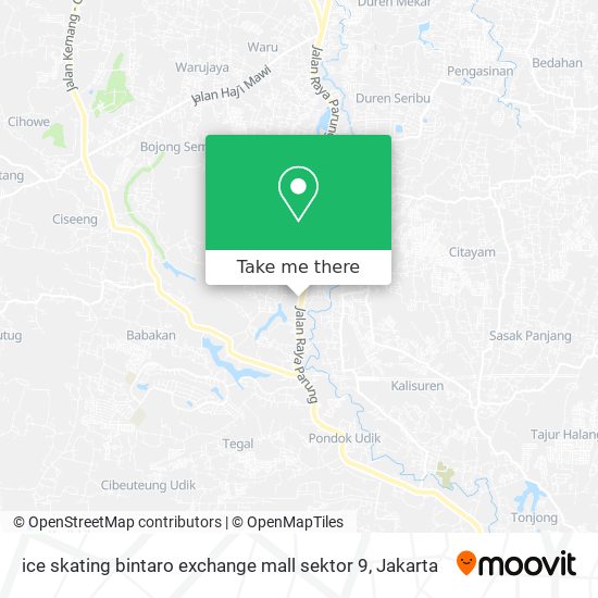 ice skating bintaro exchange mall sektor 9 map