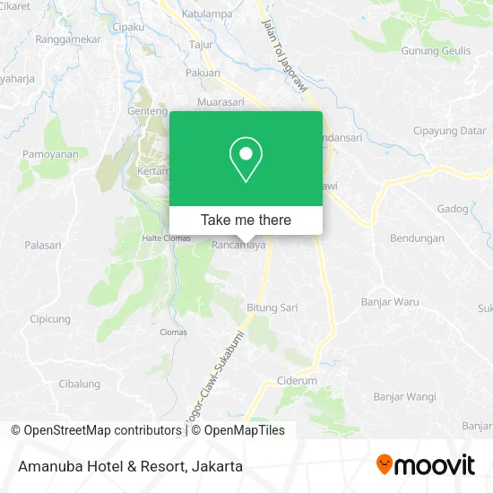 Amanuba Hotel & Resort map