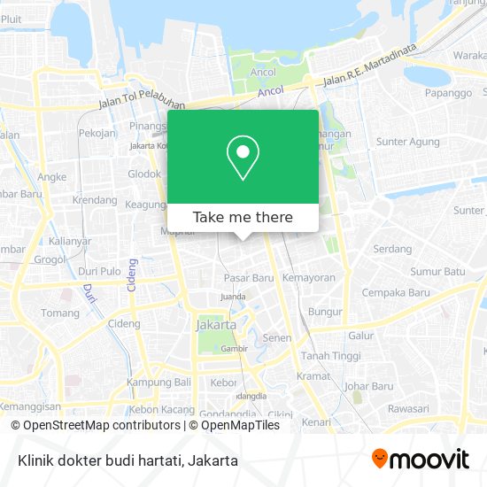 Klinik dokter budi hartati map
