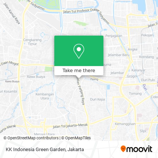 KK Indonesia Green Garden map