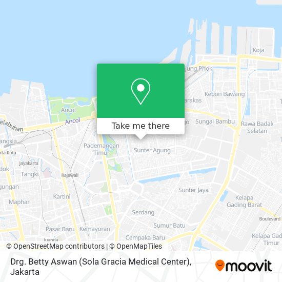 Drg. Betty Aswan (Sola Gracia Medical Center) map