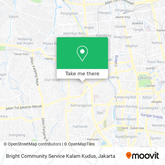 Bright Community Service Kalam Kudus map