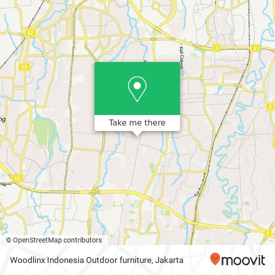 Woodlinx Indonesia Outdoor furniture map