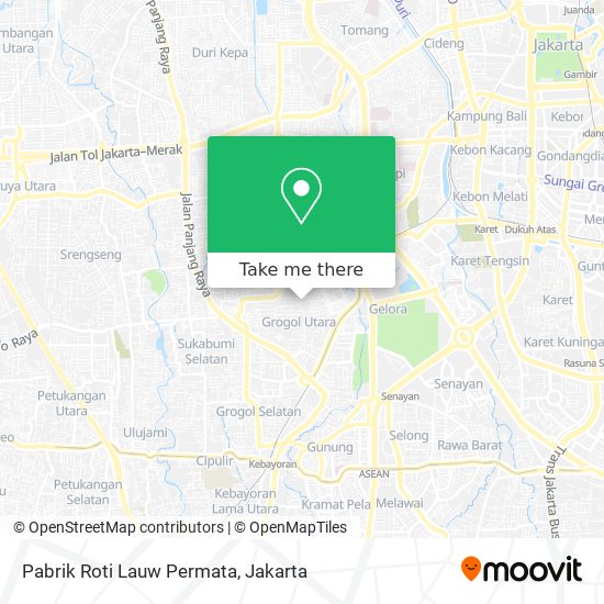 Pabrik Roti Lauw Permata map