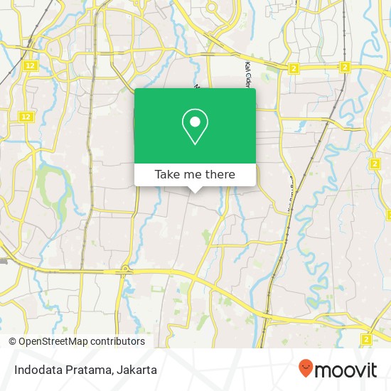 Indodata Pratama map