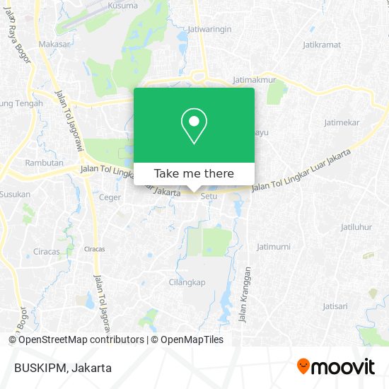 BUSKIPM map