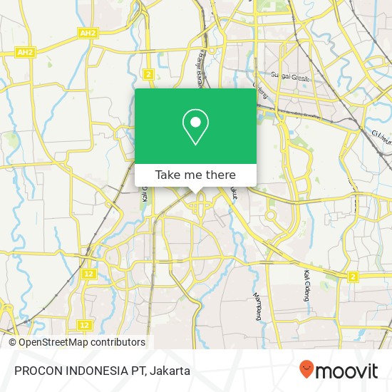PROCON INDONESIA PT map