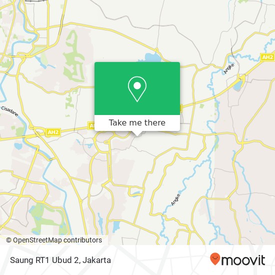 Saung RT1 Ubud 2 map