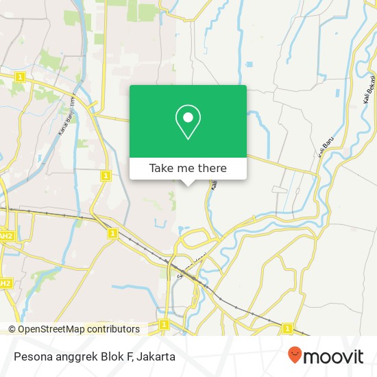 Pesona anggrek Blok F map