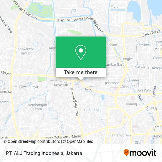 PT. ALJ Trading Indonesia map