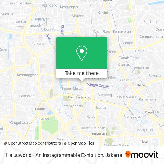 Haluuworld - An Instagrammable Exhibition map