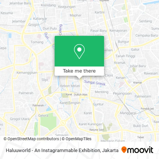 Haluuworld - An Instagrammable Exhibition map