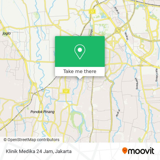 Klinik Medika 24 Jam map