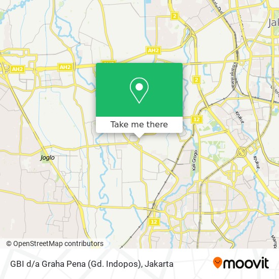 GBI d / a Graha Pena (Gd. Indopos) map