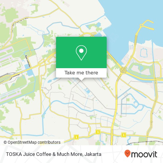 TOSKA Juice Coffee & Much More map