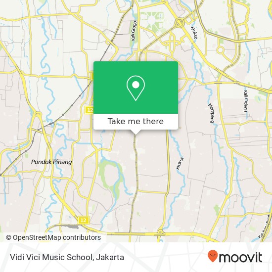 Vidi Vici Music School map