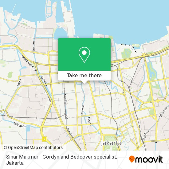 Sinar Makmur - Gordyn and Bedcover specialist map