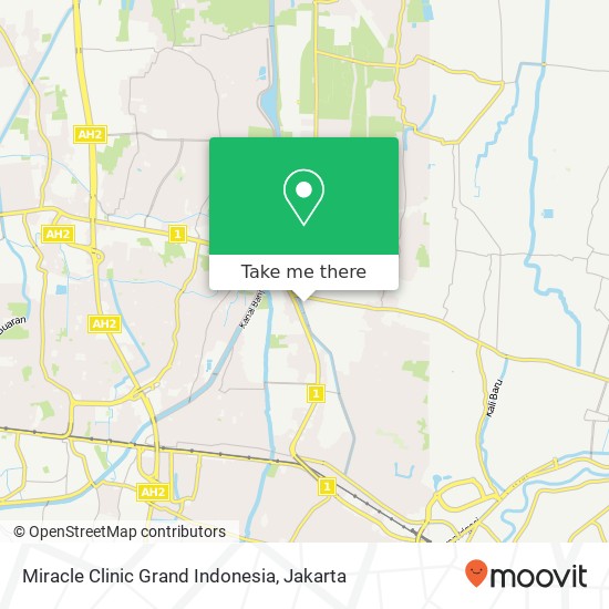 Miracle Clinic Grand Indonesia map