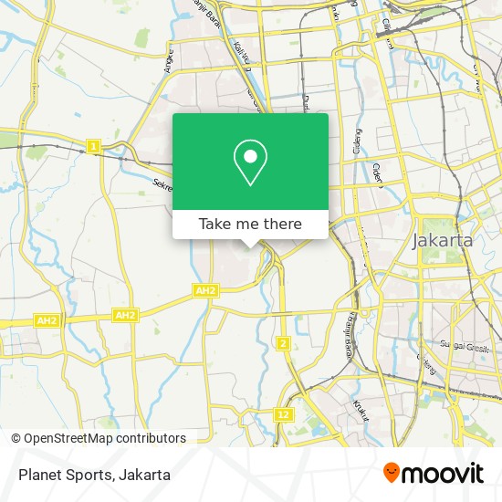 Planet Sports map