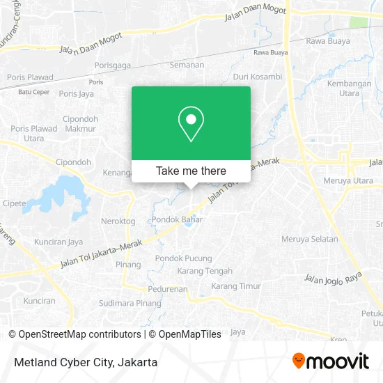 Metland Cyber City map
