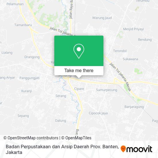 Badan Perpustakaan dan Arsip Daerah Prov. Banten map